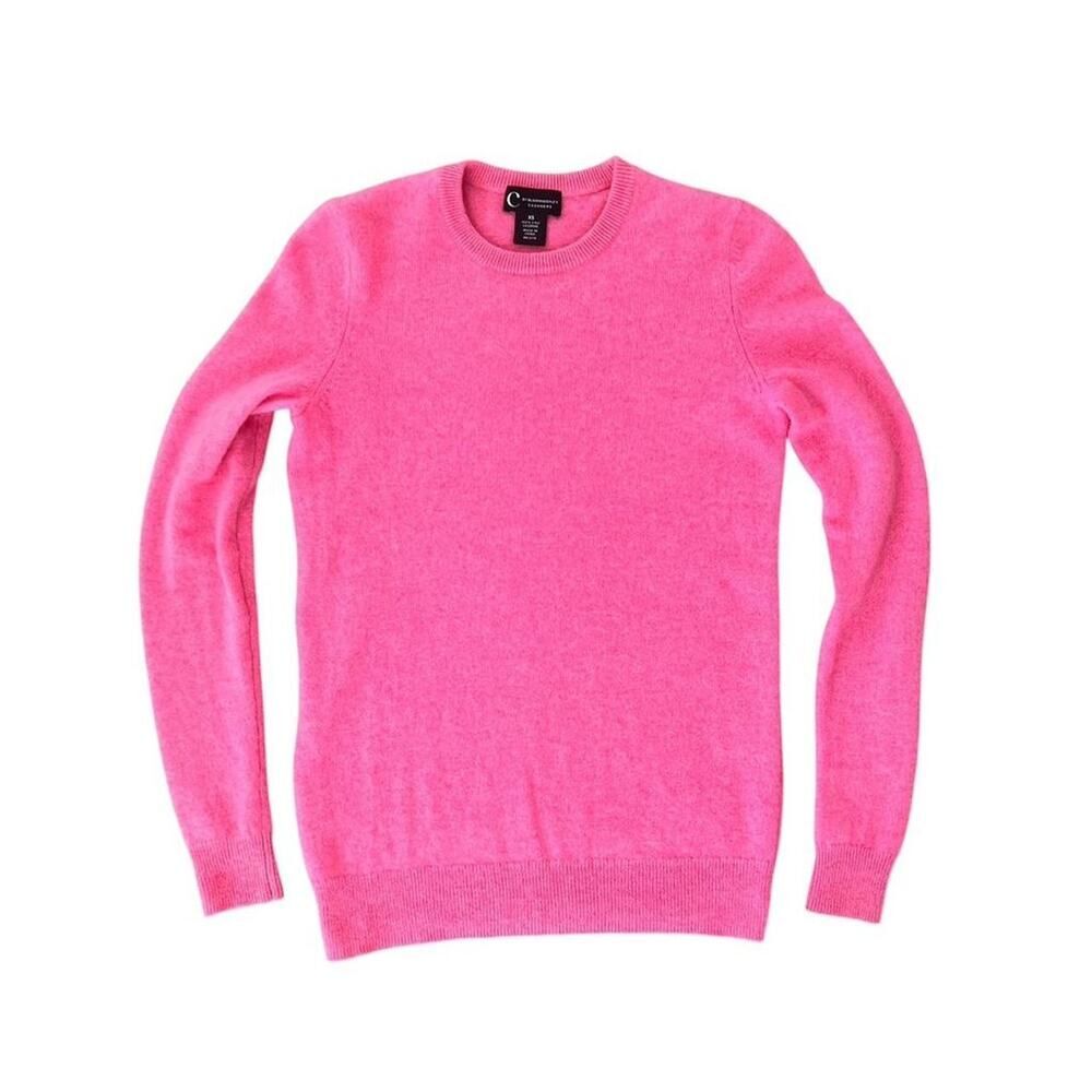 Pink lightweight Cashmere Sweater Women's XS